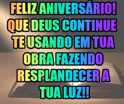 feliz aniversário