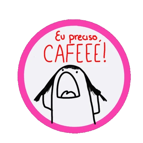 flork tomando café