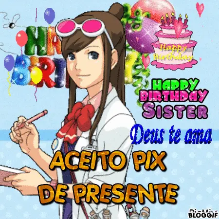 Aceito Pix de presente