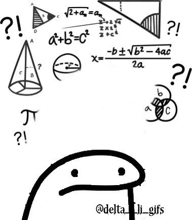 flork estudando matemática